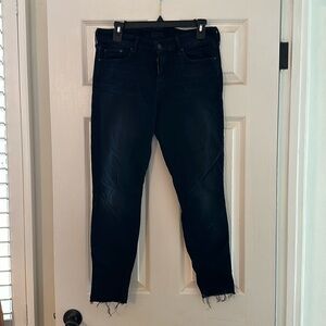 Mother Denim Looker Ankle Fray: Hey, Good Lookin’